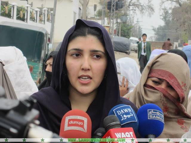 Ayesha gulalai wazir