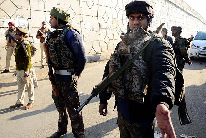 Six Gunmen in military uniform enter PathanKot Air Force Base and kill 2 Indian soldiers