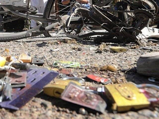 At least 10 killed and 16 injured in a bomb blast near Karkhano market Peshawar