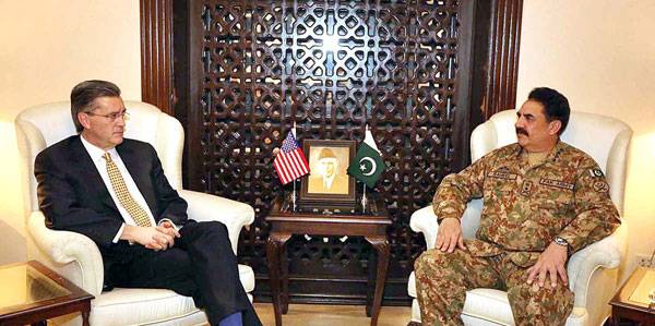 US special representative for Pak-Afghan calls on COAS    