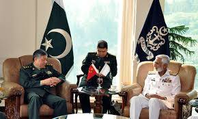 Chinese Central Military Commission General discusses maritime security with Pak Naval Chief 