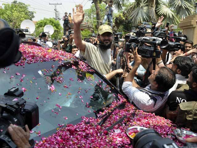 Ali Haider Gilani receives warm welcome in Lahore