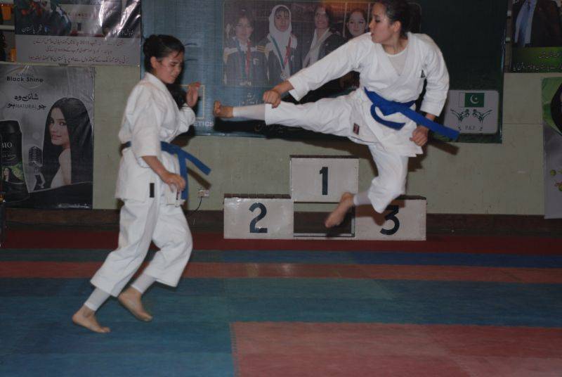 All Pakistan Inter-varsity Women Karate Championship begins