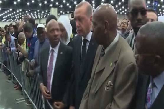 Turkish President Erdogan snubbed by US authorities at Muhammad Ali funeral