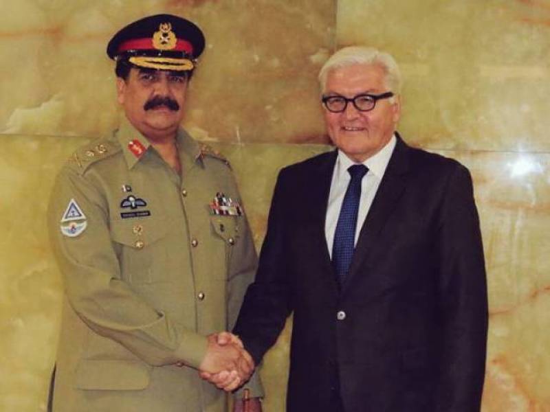 German Foreign ministry assures COAS support to Pak efforts of regional peace 