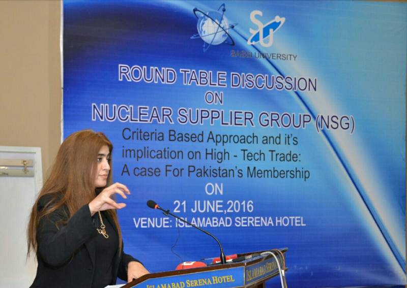 India, Pakistan must be treated equally for NSG membership: Dr Maria Sultan