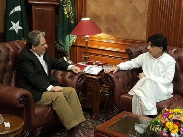 Interior Minister - Governor Sindh meeting 