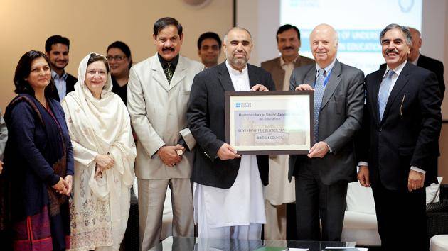 KPK Govt- British Council ink MoU