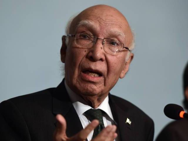 Pakistan's successful de-radicalisation campaign for counter extremism: Sartaj Aziz