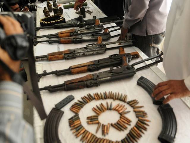 FC recovers arms, ammunitions and explosive devices