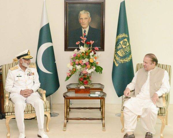 Government to make Pakistan Navy as potent and a modern force: PM