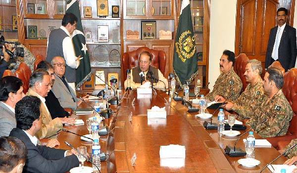 PM takes important decisions in Governor House Quetta meeting