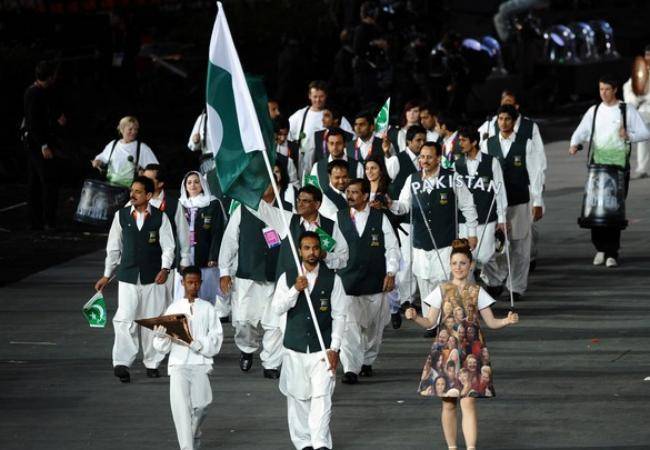 Pakistani players in Rio Olympics