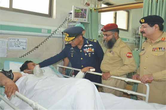 Air Chief Marshal Sohail Amman visits CMH Quetta