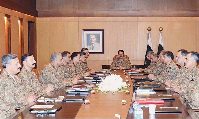 COAS shows dissatisfaction over the slow implementation of NAP