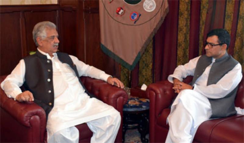 Afghan Consulate General calls on KP Governor