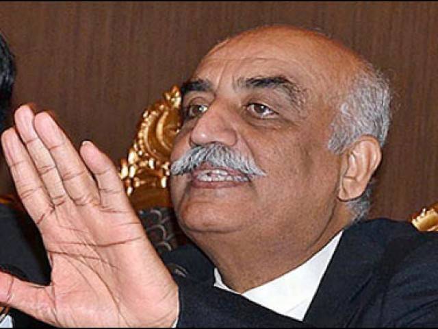 Khurshid Shah lashes out at Altaf Hussian