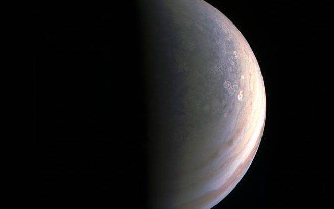 NASA unveils first ever photos of Jupiter's poles