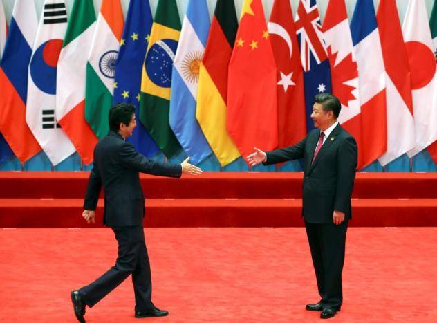 China -Japan on path of mending ties             