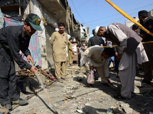 Charsadda Bomb blast targeted police Van