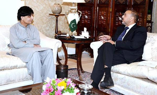 British government response against Altaf Hussian is supportive: Ch. Nisar