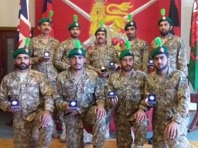 Pakistan Army wins gold medal in International military exercise of 120 Armies