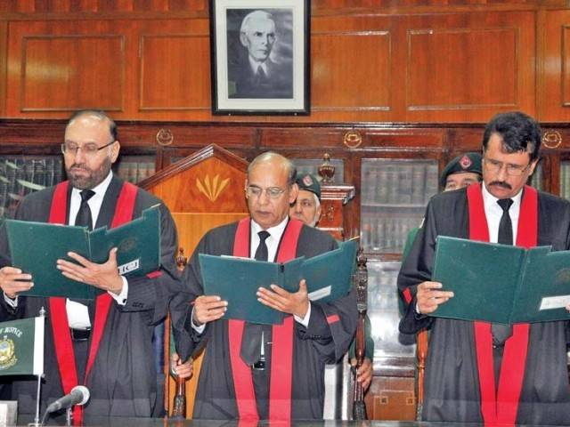 3 Peshawar High Court judges take oath