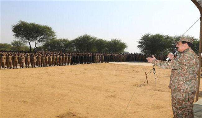 COAS witnesses night/dawn exercises with indigenous developed systems  