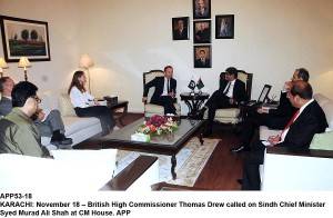 UK interested in strengthening relations with Pakistan: High Commissioner  