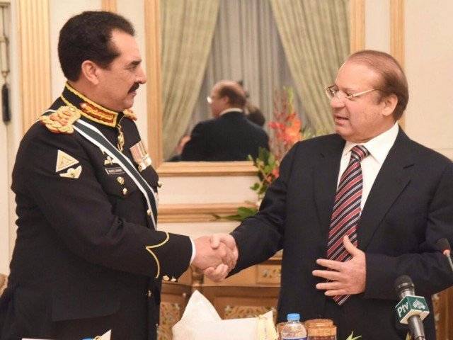 General Raheel Sharif is the finest Military leader of his generation: PM on fareweel address  