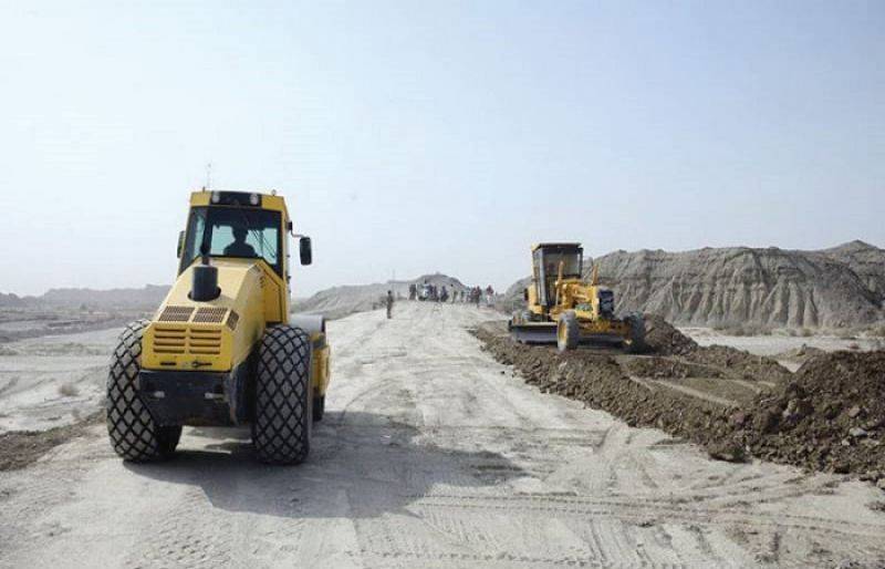 CPEC western route construction work status