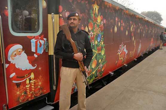 Christmas Peace Train schedule for Lahore 