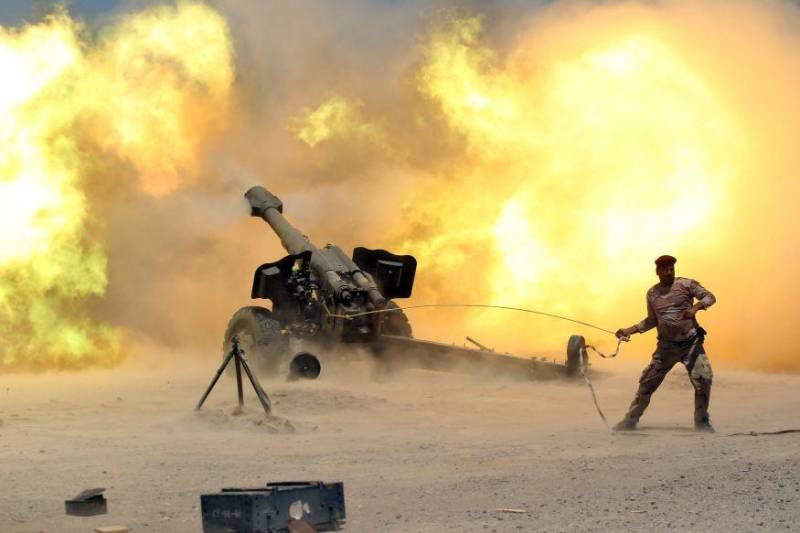 Iraqi Army strikes hard on ISIS bastion