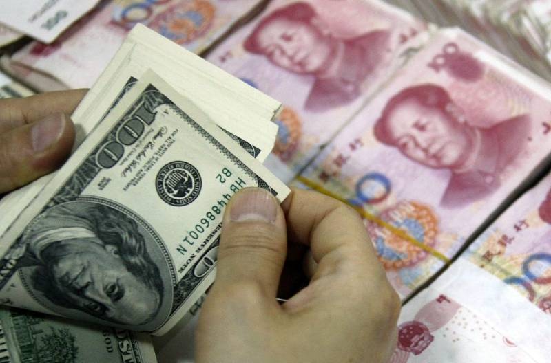 Chinese Yuan beat US Dollar