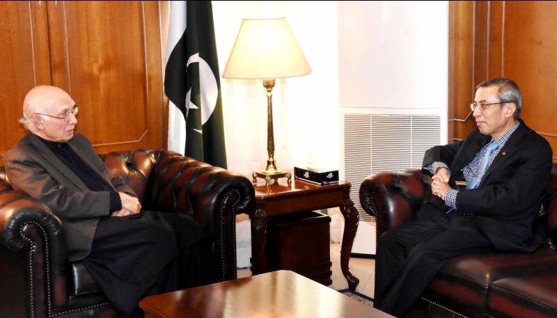 Sartaj reiterates commitment to regional cooperation