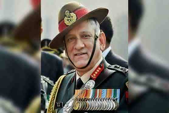 Indian Army Chief warns Kashmiris over love for Pakistan