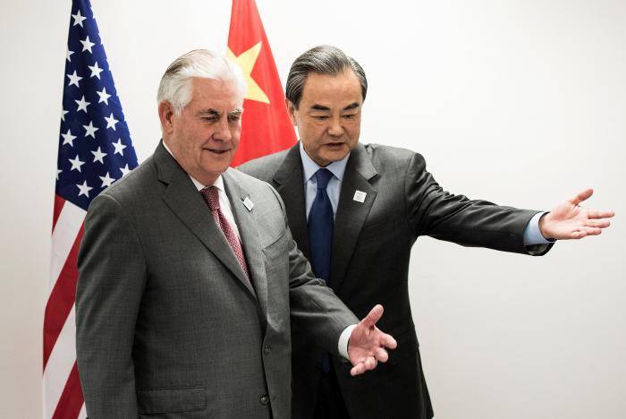 US - China ties: US Secretary of State meets Chinese Foreign Minister in Bonn