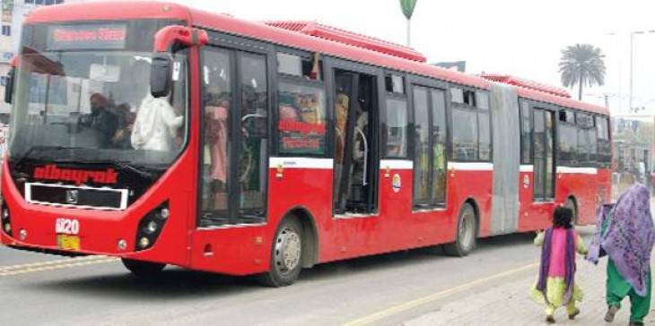 New Metro Bus project for Rawalpindi