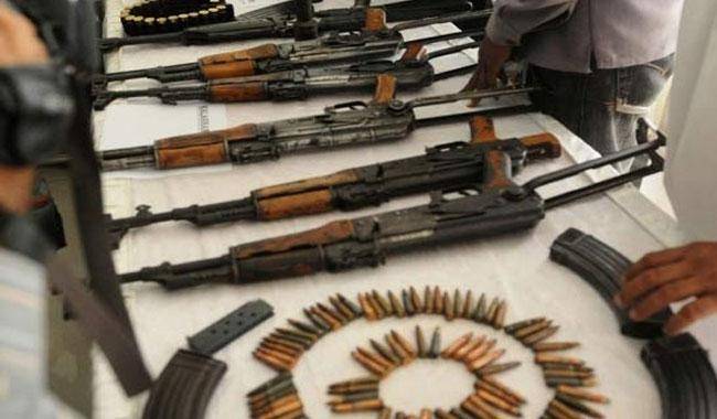 Frontier Corps seize huge cache of arms