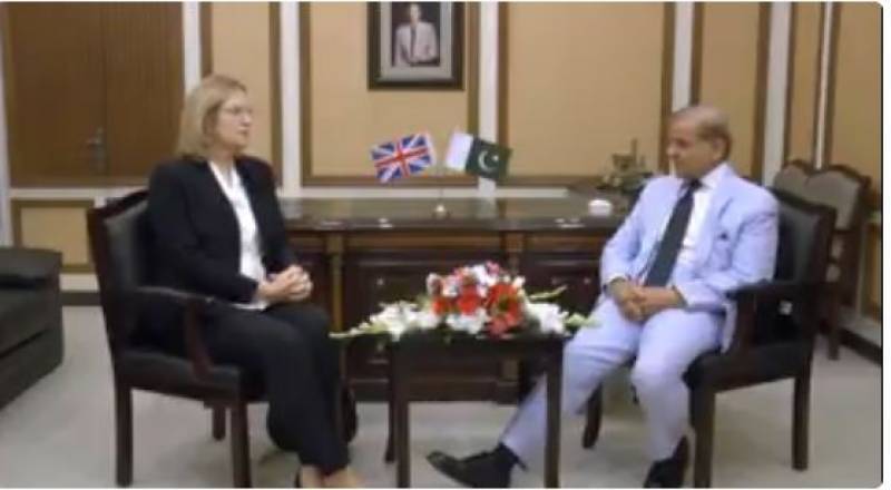 CM Shahbaz Sharif, UK Home Secretary discuss bilateral ties