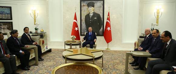Turkish President desirous of further enhancing bilateral ties with Pakistan