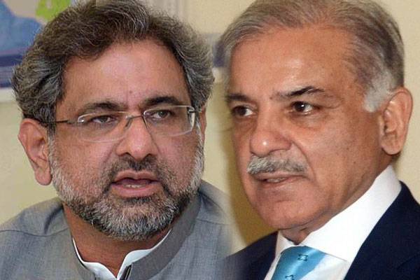 Shahid Khakan Abbasi meets Shehbaz Sharif