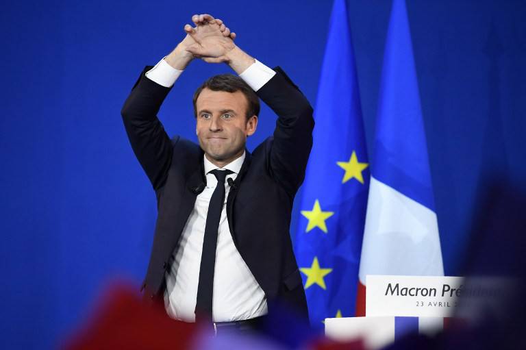 French election: Macron resolves to battle against threat of nationalists