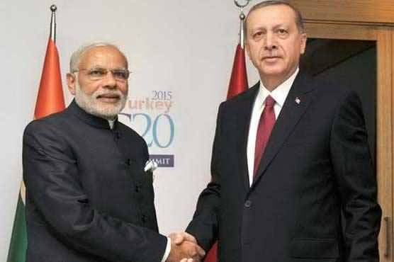 India refutes Tayyip Erdogan offer of Indo-Pak mediation on Kashmir
