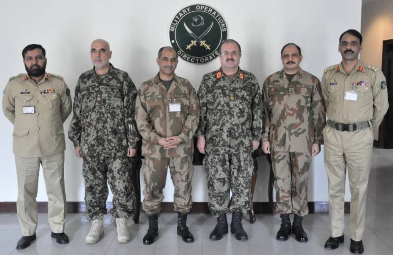 PakUS trilateral defence meeting in GHQ