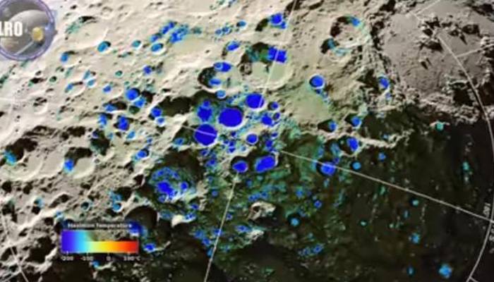 NASA spacecraft finds evidence of frozen water on Moon