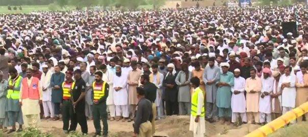 Mass funeral prayer of 125 victims of Ahmedpur East offered