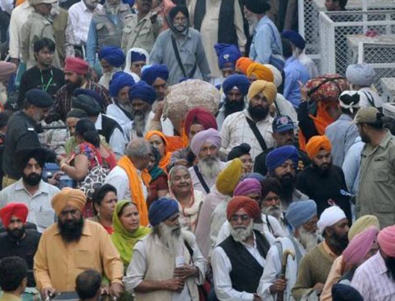 Indian Sikhs protest against Indian government