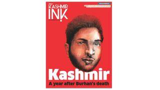 Facebook blocks official page of Kashmir magazine for showing freedom fighter Burhan Wani poster