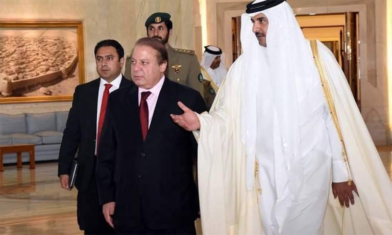 Qatari Foreign Minister holds important meeting with PM Nawaz Sharif